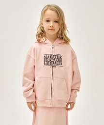 MARITHE + FRANCOIS GIRBAUD（マリテフランソワジルボー）の「KIDS CLASSIC LOGO EMBROIDERY HOODIE ZIP-UP（パーカー）」