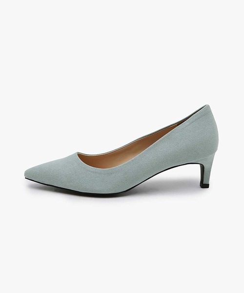SAPPUN(サプン)の「Cameli(カメリ)スエードヒールパンプス(5cm)(220-65212)SAPPUN(サプン)(パンプス・レディース・ブラウン/ブラック/グレー/ブルー・23.5/23/22.5/22/24.5/24/25)」の4枚目の写真