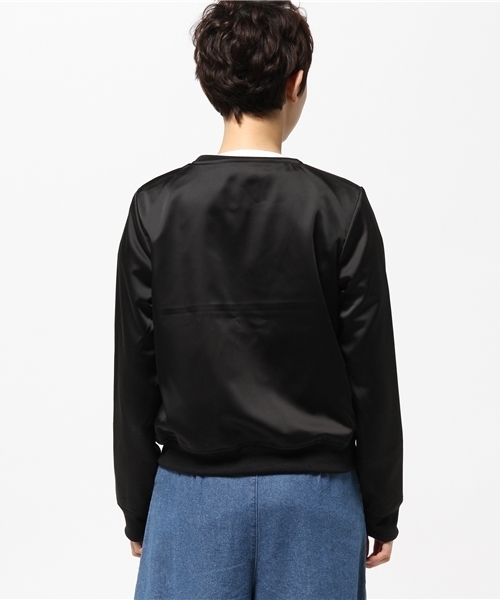 CIAOPANIC（チャオパニック）の「【Ciaopanic】　刺繍ZIPブルゾン（ブルゾン・レディース・ブラック/ネイビー・FREE）」の8枚目の写真