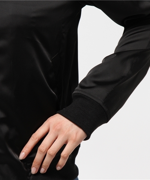 CIAOPANIC（チャオパニック）の「【Ciaopanic】　刺繍ZIPブルゾン（ブルゾン・レディース・ブラック/ネイビー・FREE）」の10枚目の写真