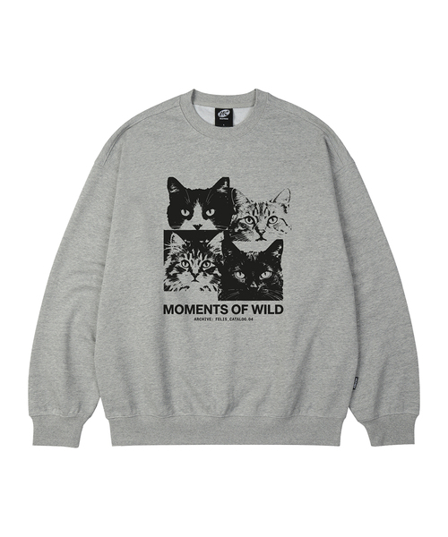 WILDROCK(ワイルドロック)の「MOMENTS OF WILD オーバーサイズ スウェット_9 COL(スウェット・レディース・ネイビー/ブルー/ダークグレー/チャコール/ピンク/ブラウン/ベージュ/アイボリー/ブラック・LARGE/SMALL/MEDIUM)」の4枚目の写真