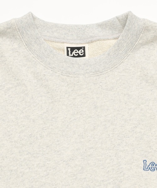 Lee(リー)の「Lee/リー BACK EMBROIDERY SEWAT/ バック刺繍スウェット【親子】(スウェット・メンズ・ネイビー/ホワイト/ブラック/グレー・LARGE/SMALL/X-LARGE/MEDIUM)」の8枚目の写真