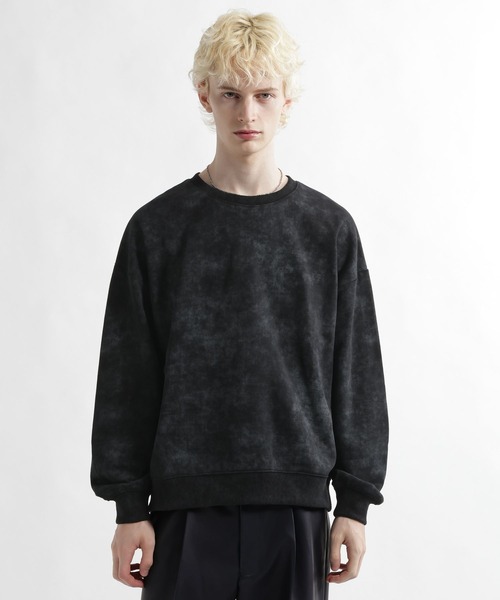 HARE（ハレ）の「フラワーアートピグメントバックプリントスウェット(HARE)（スウェット・メンズ・グレー/レッド/ブラック・FREE）」の13枚目の写真