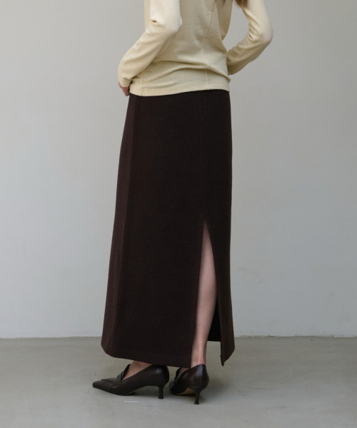 OYY（オーワイワイ）の「カエル ウール マキシロング スカート_ブラック（スカート・レディース・ブラック・SMALL/MEDIUM）」の6枚目の写真