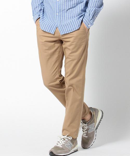 SHIPS（シップス）の「SC: SHIPS(シップス) スーピマコットン "春夏仕様" ストレッチ スリムテーパード チノパンツ（チノパンツ・メンズ・ベージュ/オリーブ/ネイビー・31/30/32/33/34/29）」の2枚目の写真