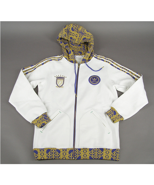 adidas(アディダス)の「NEW ORLEANS ZIP HOODY(パーカー・メンズ・ホワイト・XX-LARGE/LARGE/X-LARGE)」の4枚目の写真