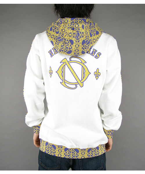 adidas(アディダス)の「NEW ORLEANS ZIP HOODY(パーカー・メンズ・ホワイト・XX-LARGE/LARGE/X-LARGE)」の9枚目の写真