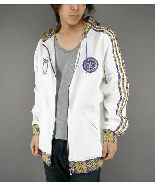 adidas(アディダス)の「NEW ORLEANS ZIP HOODY(パーカー・メンズ・ホワイト・XX-LARGE/LARGE/X-LARGE)」の10枚目の写真