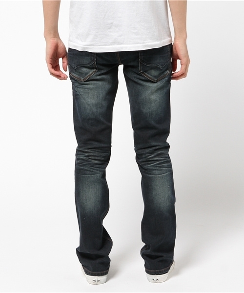 NICOLE CLUB FOR MEN（ニコルクラブフォーメン）の「ライクラストレッチデニムパンツ（デニムパンツ・メンズ・ホワイト/ネイビー/ターコイズブルー・LARGE/X-LARGE/MEDIUM/SMALL）」の10枚目の写真