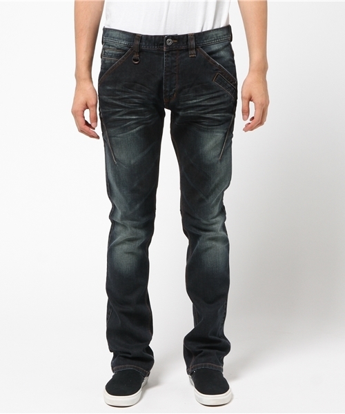 NICOLE CLUB FOR MEN（ニコルクラブフォーメン）の「ライクラストレッチデニムパンツ（デニムパンツ・メンズ・ホワイト/ネイビー/ターコイズブルー・LARGE/X-LARGE/MEDIUM/SMALL）」の11枚目の写真