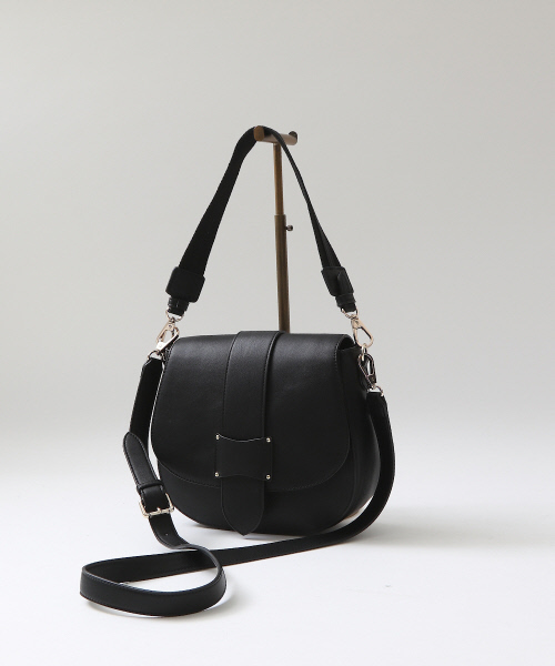 LOWELL things（ロウェル　シングス）の「配色サドルBAG（ショルダーバッグ・レディース・ブラック/ワイン/カーキ・FREE）」の5枚目の写真