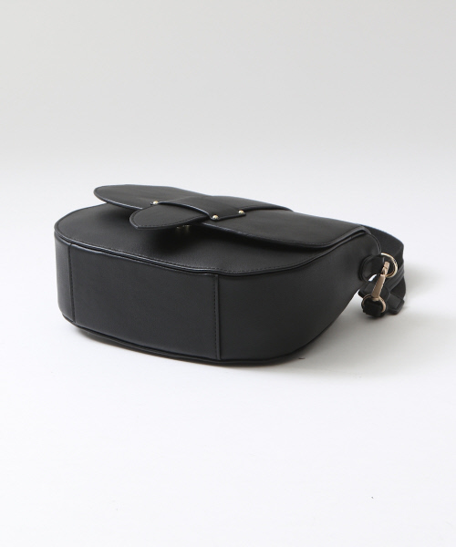 LOWELL things（ロウェル　シングス）の「配色サドルBAG（ショルダーバッグ・レディース・ブラック/ワイン/カーキ・FREE）」の8枚目の写真