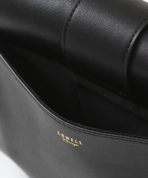 LOWELL things（ロウェル　シングス）の「配色サドルBAG（ショルダーバッグ・レディース・ブラック/ワイン/カーキ・FREE）」の11枚目の写真