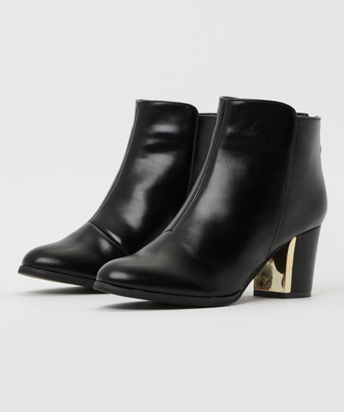 SESTO（セスト）の「チャンキーヒールのバックファスナーショートブーツ（ブーツ・レディース・ブラック系その他/ブラック系その他2/ブラウン系その他/ダークブラウン/ブラック・L/3L/S/M/LL）」の15枚目の写真