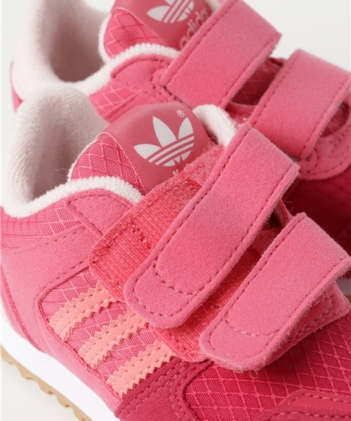 adidas（アディダス）の「オリジナルス ゼットエックス [ZX 700 CF I]（スニーカー・キッズ・ブルー/ピンク・15.5cm/16.0cm/13.5cm/13.0cm/12cm/14.5cm/15.0cm/14.0cm）」の9枚目の写真