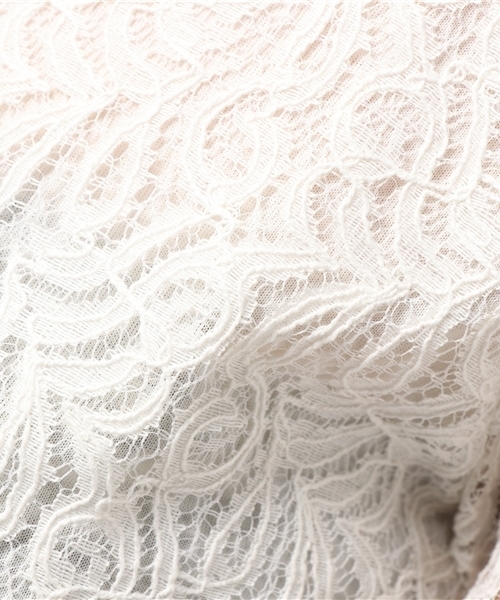 MOUSSY(マウジー)の「BOW TIE LACE TOPS(Tシャツ/カットソー・レディース・ブラック/ホワイト/ボルドー・FREE)」の11枚目の写真