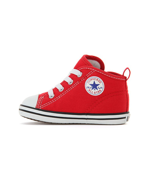 CONVERSE（コンバース）の「CONVERSE コンバース ベイビー オール スター N Z / BABY ALL STAR N Z（スニーカー・キッズ・レッド/ブラック/ホワイト/ホワイト系その他・15cm/12cm/13cm/14cm）」の4枚目の写真