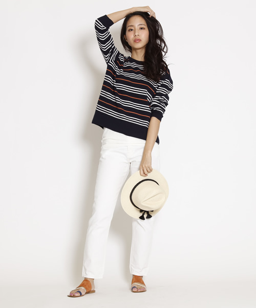 LIPSTAR(リップスター)の「ボーイズデニムパンツ(デニムパンツ・レディース・オフホワイト/ネイビー/ブルー・S(1)/L(3)/M(2)/L/S/M)」の11枚目の写真