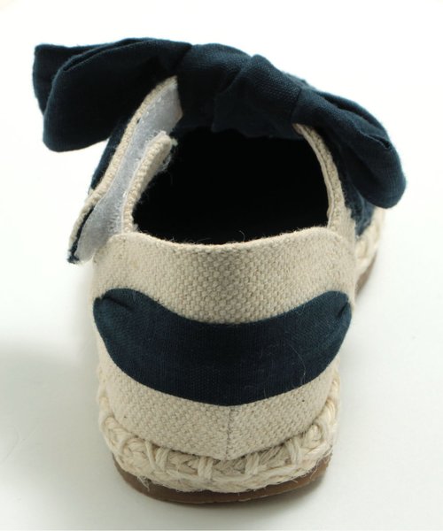 apres les cours（アプレレクール）の「リボンエスパドサンダル（サンダル・キッズ・サーモンピンク/ネイビー/カーキ・18/15 /20/14/21/17/16/19）」の9枚目の写真