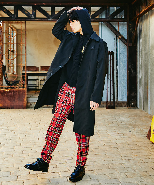 HYSTERIC GLAMOUR（ヒステリックグラマー）の「BALL刺繍 PK（パーカー・メンズ・トップグレー/ブラック/インディゴブルー・SMALL/MEDIUM/LARGE）」の17枚目の写真