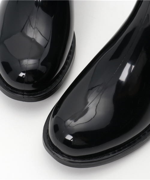 Piedi Nudi（ピエディヌーディ）の「ＢＣＣ シンプル ショート レインブーツ（レインシューズ・レディース・ベージュ/グレー/ブラック・M/L/S/LL）」の7枚目の写真