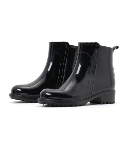 Piedi Nudi（ピエディヌーディ）の「ＢＣＣ シンプル ショート レインブーツ（レインシューズ・レディース・ベージュ/グレー/ブラック・M/L/S/LL）」の12枚目の写真