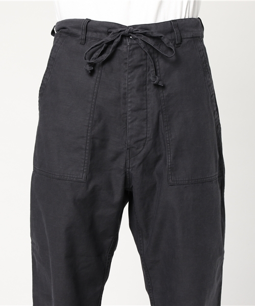 AMERICAN RAG CIE（アメリカンラグシー）の「イージー ペインターパンツ / ミリタリーベイカーパンツ（その他パンツ・メンズ・ブラック/オリーブ・2/1）」の6枚目の写真