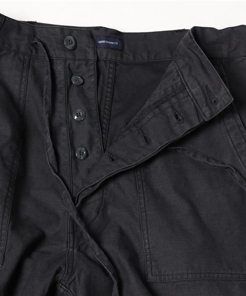 AMERICAN RAG CIE（アメリカンラグシー）の「イージー ペインターパンツ / ミリタリーベイカーパンツ（その他パンツ・メンズ・ブラック/オリーブ・2/1）」の10枚目の写真