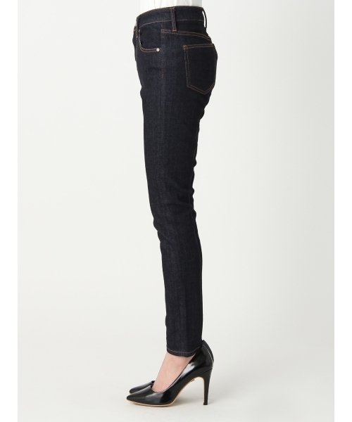 LAGUNAMOON（ラグナムーン）の「Ｓｕｐｅｒスキニーパンツ（デニムパンツ・レディース・インディゴブルー/ライトブルー・SMALL/MEDIUM/X-SMALL）」の4枚目の写真