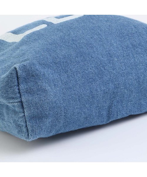 apres les cours(アプレレクール)の「LEE キャンバスバッグ小(ショルダーバッグ・キッズ・ネイビー/オフホワイト/ブルー・FREE)」の11枚目の写真