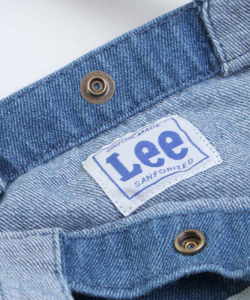 apres les cours(アプレレクール)の「LEE キャンバスバッグ小(ショルダーバッグ・キッズ・ネイビー/オフホワイト/ブルー・FREE)」の18枚目の写真