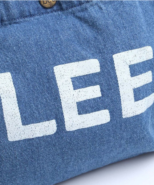 apres les cours(アプレレクール)の「LEE キャンバスバッグ小(ショルダーバッグ・キッズ・ネイビー/オフホワイト/ブルー・FREE)」の19枚目の写真