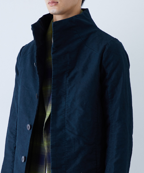 13AW OURET オーレット ストレッチ スタンドカラー コート 2