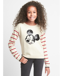 GAP | Gapkids | Disney Mickey Mouse スパンコール クルーネックセーター(ニット/セーター)