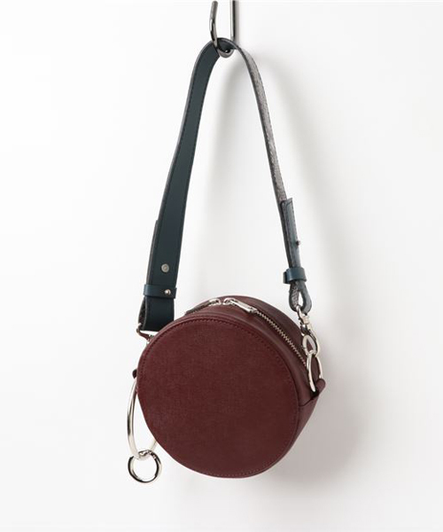 UNITED TOKYO（ユナイテッドトウキョウ）の「アソートサークルバッグ（ショルダーバッグ・レディース・ブラック/キャメル/ワインレッド/バーガンディー・FREE/1）」の15枚目の写真