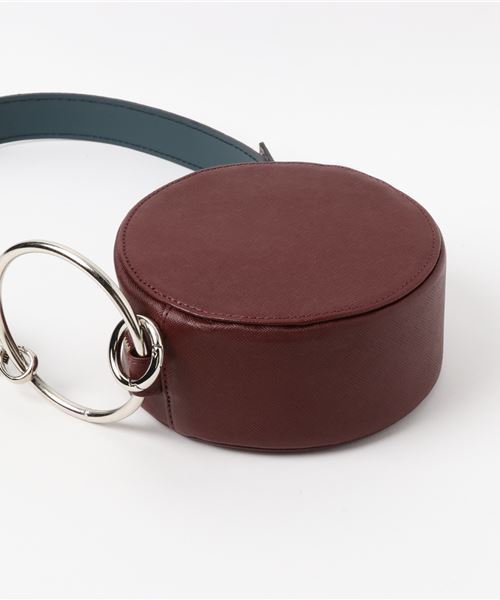 UNITED TOKYO（ユナイテッドトウキョウ）の「アソートサークルバッグ（ショルダーバッグ・レディース・ブラック/キャメル/ワインレッド/バーガンディー・FREE/1）」の13枚目の写真