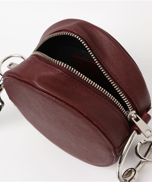 UNITED TOKYO（ユナイテッドトウキョウ）の「アソートサークルバッグ（ショルダーバッグ・レディース・ブラック/キャメル/ワインレッド/バーガンディー・FREE/1）」の12枚目の写真