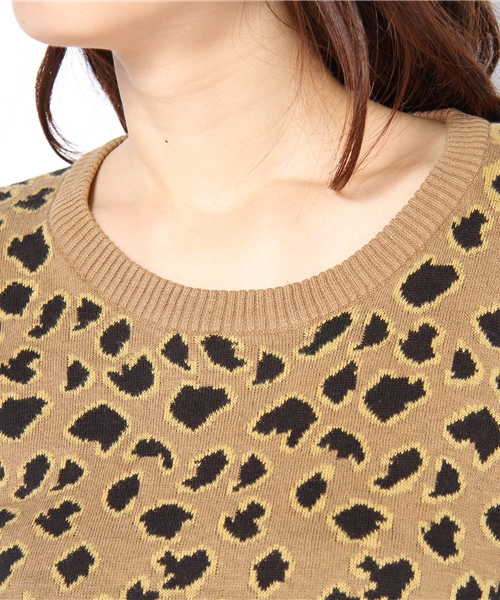 MIDWEST(ミッドウエスト)の「One Teaspoon TIGER長袖ニット(ニット/セーター・レディース・ライトブラウン・6)」の6枚目の写真