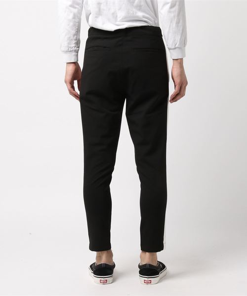 GOSTAR DE FUGA（ゴスタール ジフーガ）の「ラインスラックスパンツ（スラックス・メンズ・ブラック×ホワイト/ブラック×レッド・S/M/L）」の9枚目の写真