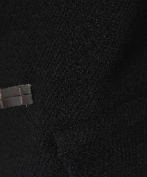 BEAUTY&YOUTH UNITED ARROWS（ビューティーアンドユースユナイテッドアローズ）の「BY パイルメルトンショートダッフル/09 2 Å（ダッフルコート・レディース・ブラック・SMALL/MEDIUM）」の7枚目の写真
