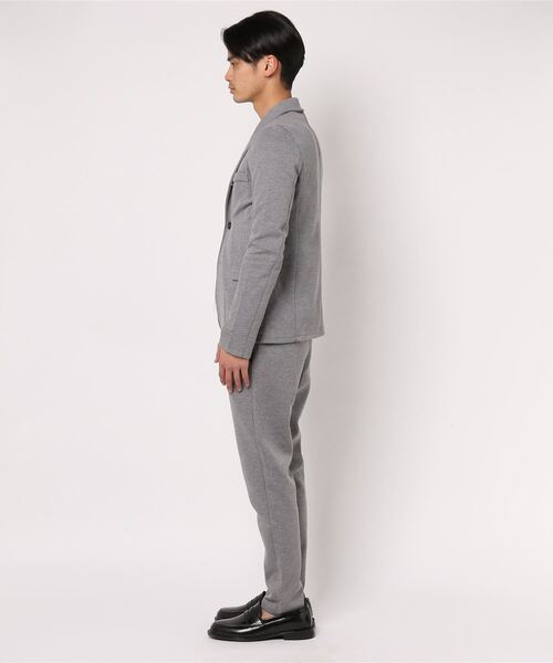 Vicci(ビッチ)の「『vicci/ヴィッチ』カルゼイタリアンカラージャケット&パンツ【上下セットアップ】(セットアップ・メンズ・ブラック/チャコール/杢グレー/ネイビー・M/L)」の22枚目の写真