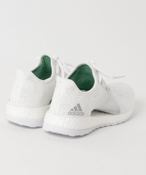 adidas（アディダス）の「ピュアブースト X [PureBOOST X ELEMENT]（スニーカー・レディース・ホワイト/ダークグレー・22.5cm/23.0cm/23.5cm/24.0cm/24.5cm/25.0cm/25.5cm/26.0cm/26.5cm/27.0cm/22.0cm）」の3枚目の写真