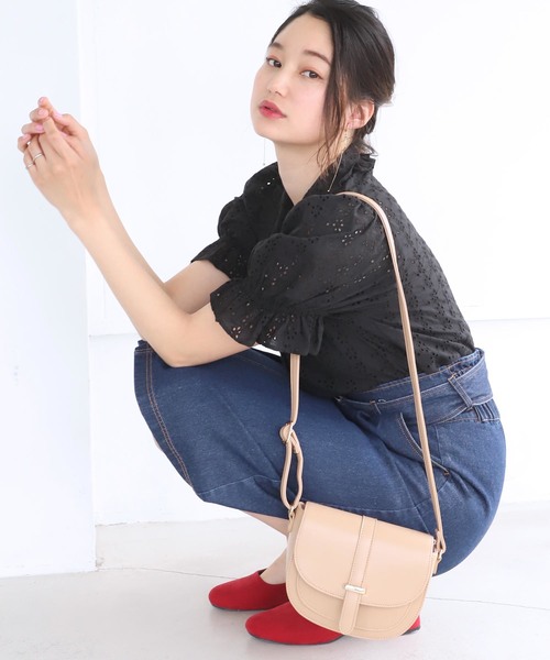 one after another NICE CLAUP（ワンアフターアナザーナイスクラップ）の「タイトミディスカート（スカート・レディース・ネイビー/レッド/ブルー・FREE）」の22枚目の写真