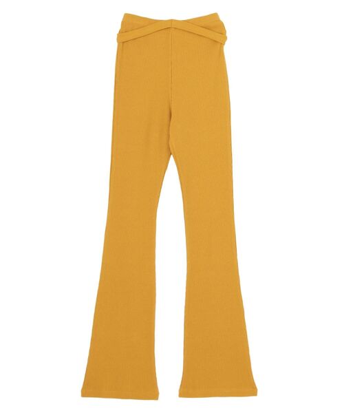 EMODA(エモダ)の「ダブルストラップフィットパンツ(その他パンツ・レディース・ブラック/マスタード/ピンク・MEDIUM/SMALL)」の5枚目の写真