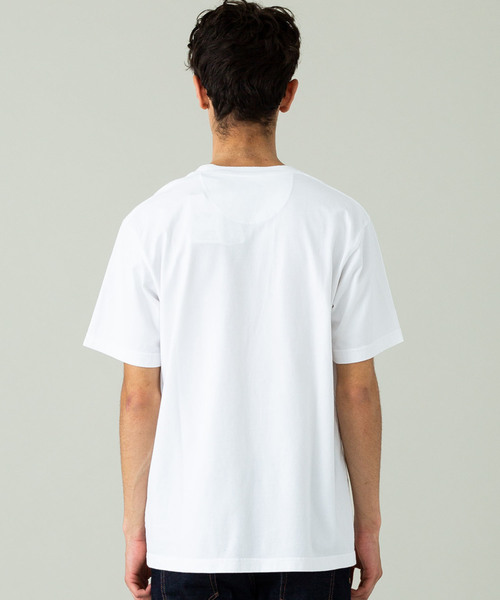 WHITE MOUNTAINEERING（ホワイトマウンテニアリング）の「【White mountaineering】MIXED TYPOGRAPHY PRINTED T-SHIRT（Tシャツ/カットソー・メンズ・ホワイト/ブラック・1/2/3）」の10枚目の写真