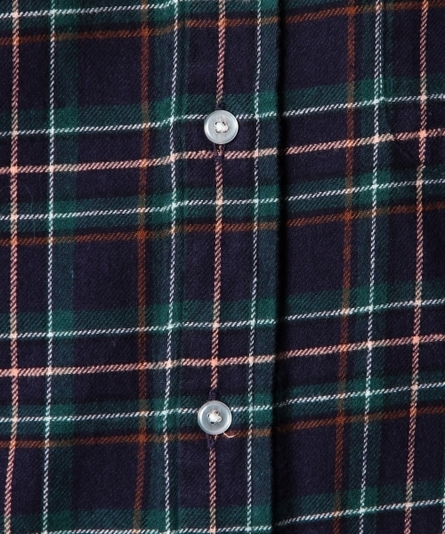 BEAUTY&YOUTH UNITED ARROWS（ビューティーアンドユースユナイテッドアローズ）の「BY ネル タータン/チェック ボタンダウンシャツ（Slim）◆（シャツ/ブラウス・メンズ・レッド/マスタード/ケリー/ネイビー・X-SMALL/SMALL/MEDIUM/LARGE/X-LARGE）」の12枚目の写真