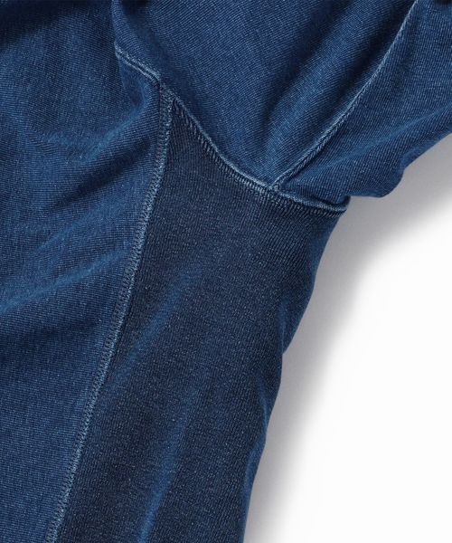 Champion（チャンピオン）の「Champion×SHIPS: 別注 リバースウィーブ(R) 9.4oz インディゴ ジャージー ジップアップ パーカ（パーカー・メンズ・ネイビー/インディゴブルー・SMALL/MEDIUM/LARGE/X-LARGE）」の14枚目の写真