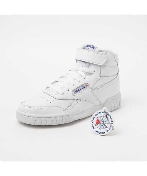 Reebok（リーボック）の「エックスオーフィット ハイ / EX-O-FIT HI（スニーカー・メンズ・ブラック/ホワイト・28.0cm/30.0cm/29.5cm/25.0cm/25.5cm/27.0cm/26.5cm/27.5cm/24.5cm/28.5cm/26.0cm/29.0cm/24.0cm/23.0cm/23.5cm）」の16枚目の写真