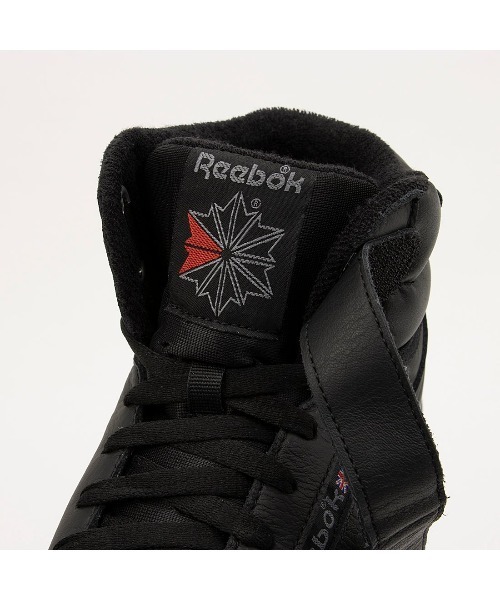 Reebok（リーボック）の「エックスオーフィット ハイ / EX-O-FIT HI（スニーカー・メンズ・ブラック/ホワイト・28.0cm/30.0cm/29.5cm/25.0cm/25.5cm/27.0cm/26.5cm/27.5cm/24.5cm/28.5cm/26.0cm/29.0cm/24.0cm/23.0cm/23.5cm）」の8枚目の写真