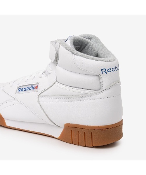 Reebok（リーボック）の「エックスオーフィット ハイ / EX-O-FIT HI（スニーカー・メンズ・ブラック/ホワイト・28.0cm/30.0cm/29.5cm/25.0cm/25.5cm/27.0cm/26.5cm/27.5cm/24.5cm/28.5cm/26.0cm/29.0cm/24.0cm/23.0cm/23.5cm）」の6枚目の写真